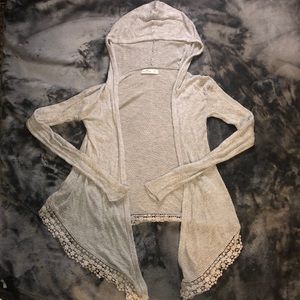 Hollister Cardigan with Hood